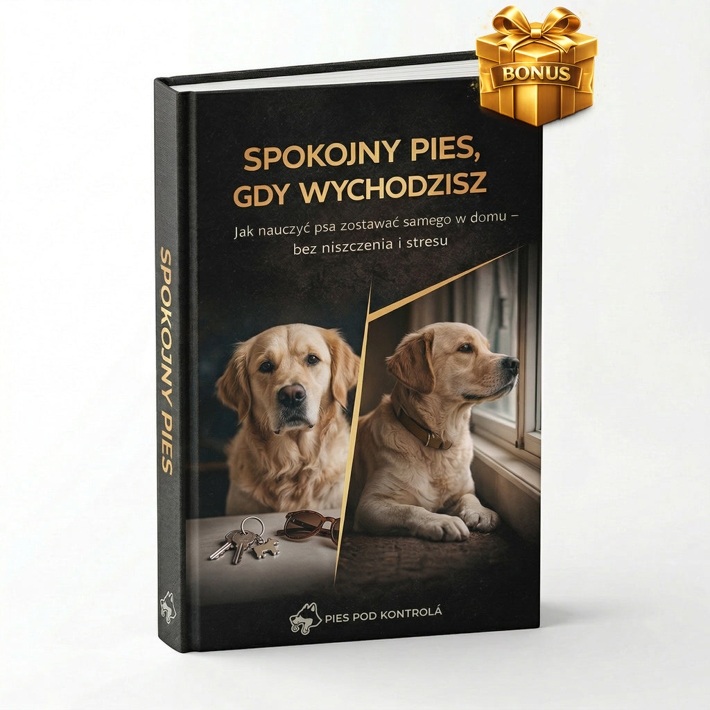 EBOOK: PIES SPOKOJNY GDY WYCHODZISZ - JAK NAUCZYĆ PSA ZOSTAWAĆ SAMEMU, BEZ NISZCZENIA I STRESU